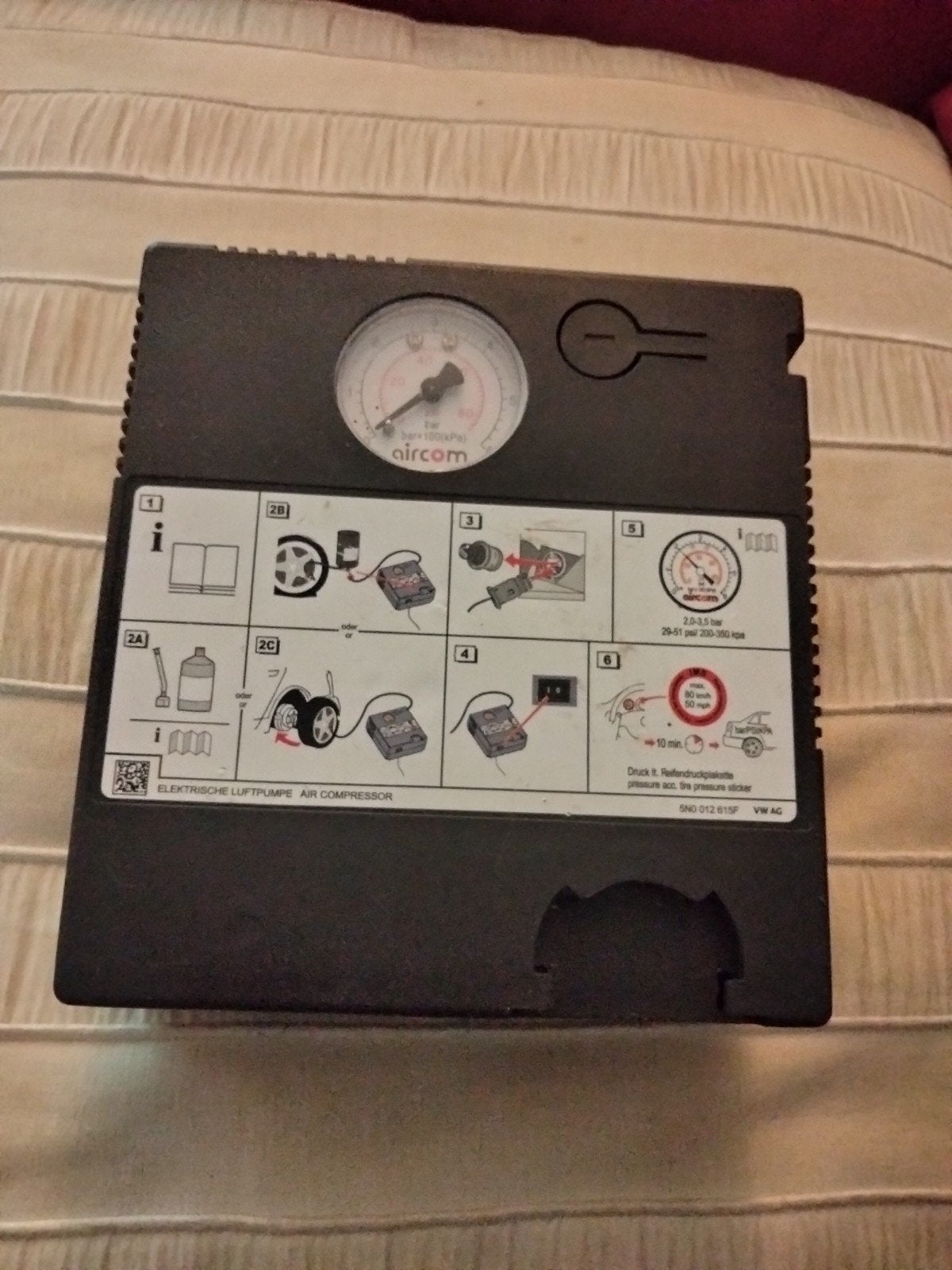 Aircom mini compressor, Ophalen of Verzenden