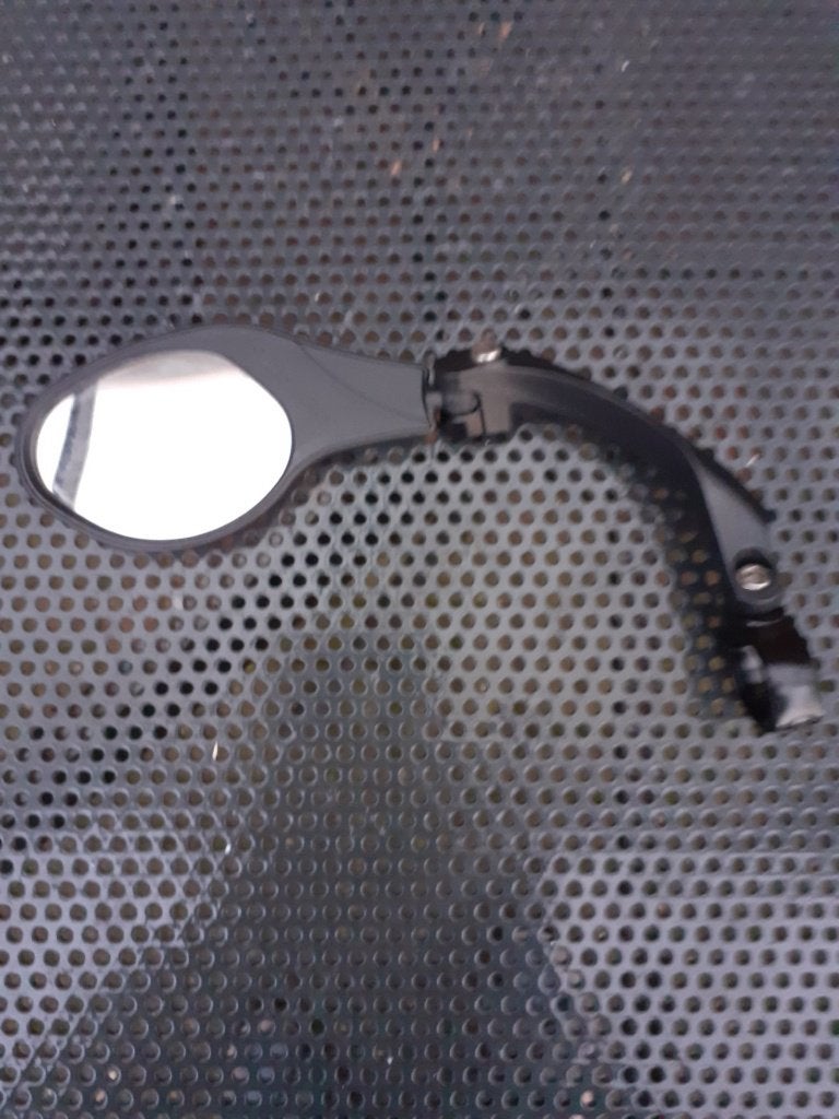 fiets spiegel, Elektrische fiets, Zo goed als nieuw, Aluminium, Ophalen