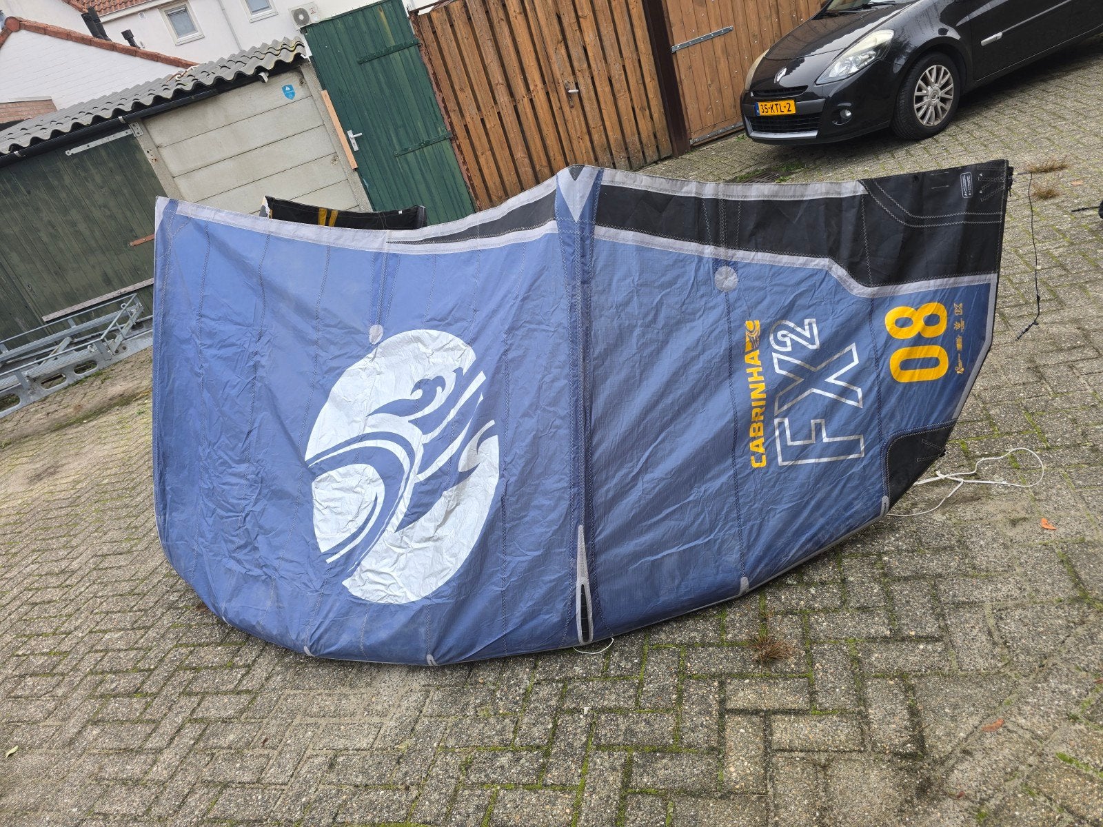 Cabrinha FX2 2022 8m kite, Watersport en Boten, 8 m², Geen board, Ophalen of Verzenden, Zo goed als nieuw