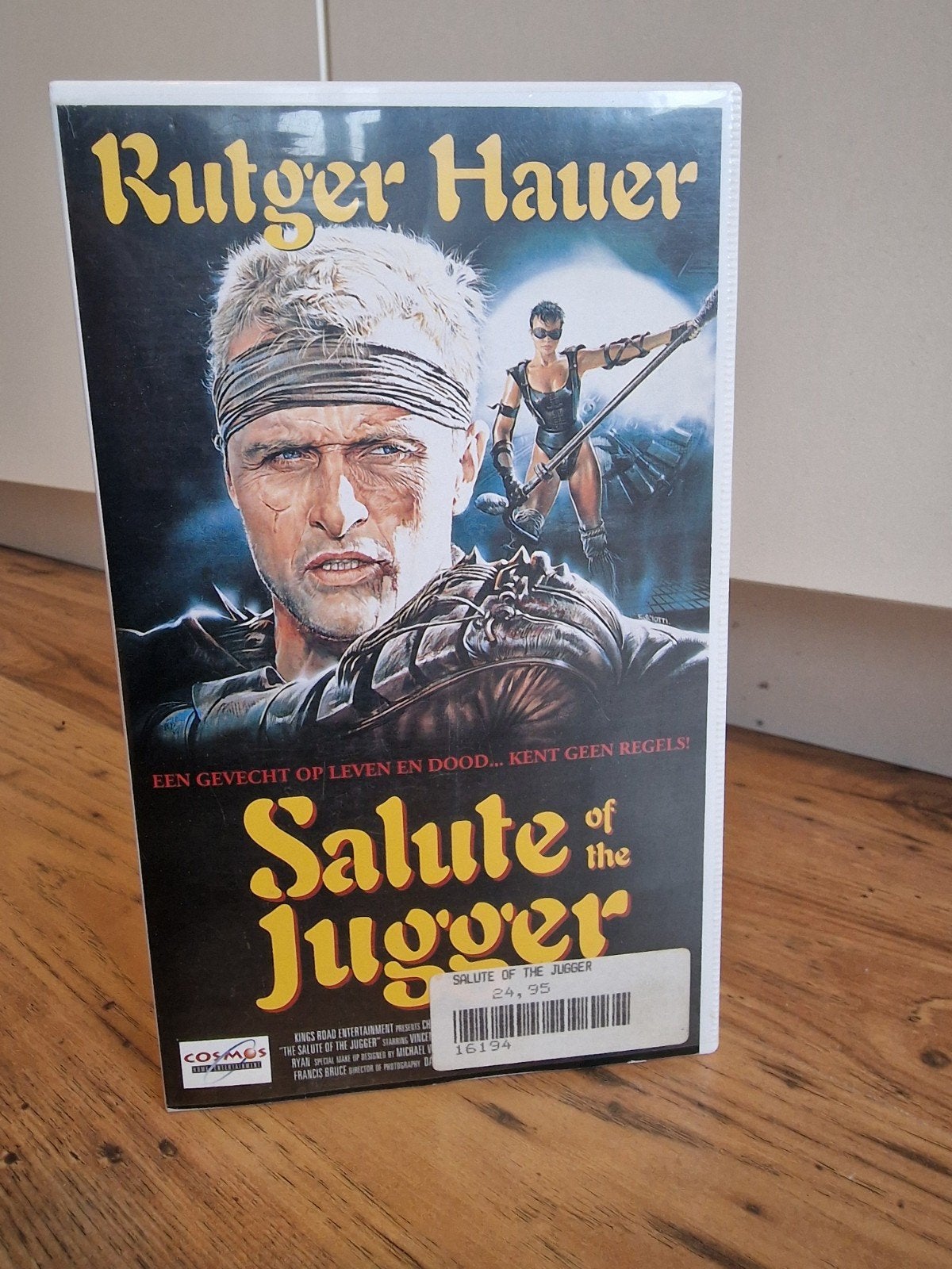 Rutger Hauer - Salute of the Jugger (VHS), Vanaf 16 jaar, Ophalen of Verzenden, Gebruikt, Engels