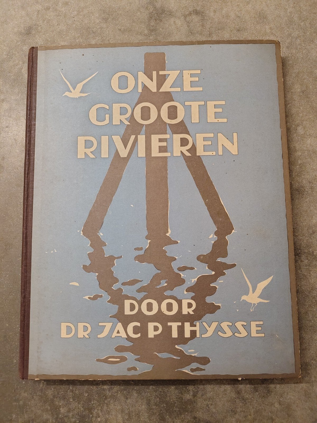 Onze Groote Rivieren - Dr. Jac. P. Thijsse (1928), Gelezen, Verzenden, Dr. Jac. P. Thijsse, Overige typen