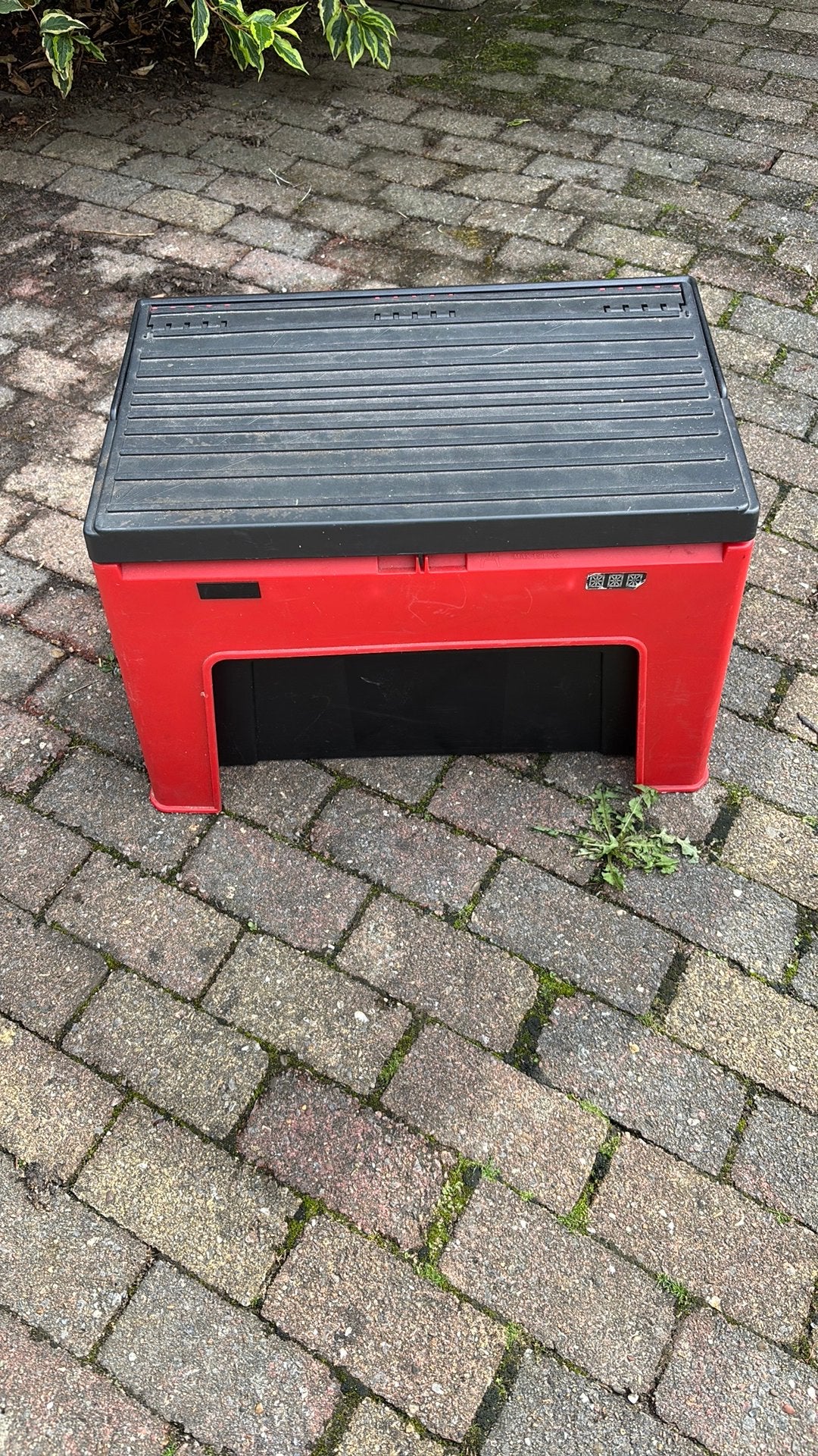 Opstapje met opberg mogelijkheden, Ophalen of Verzenden, Gebruikt