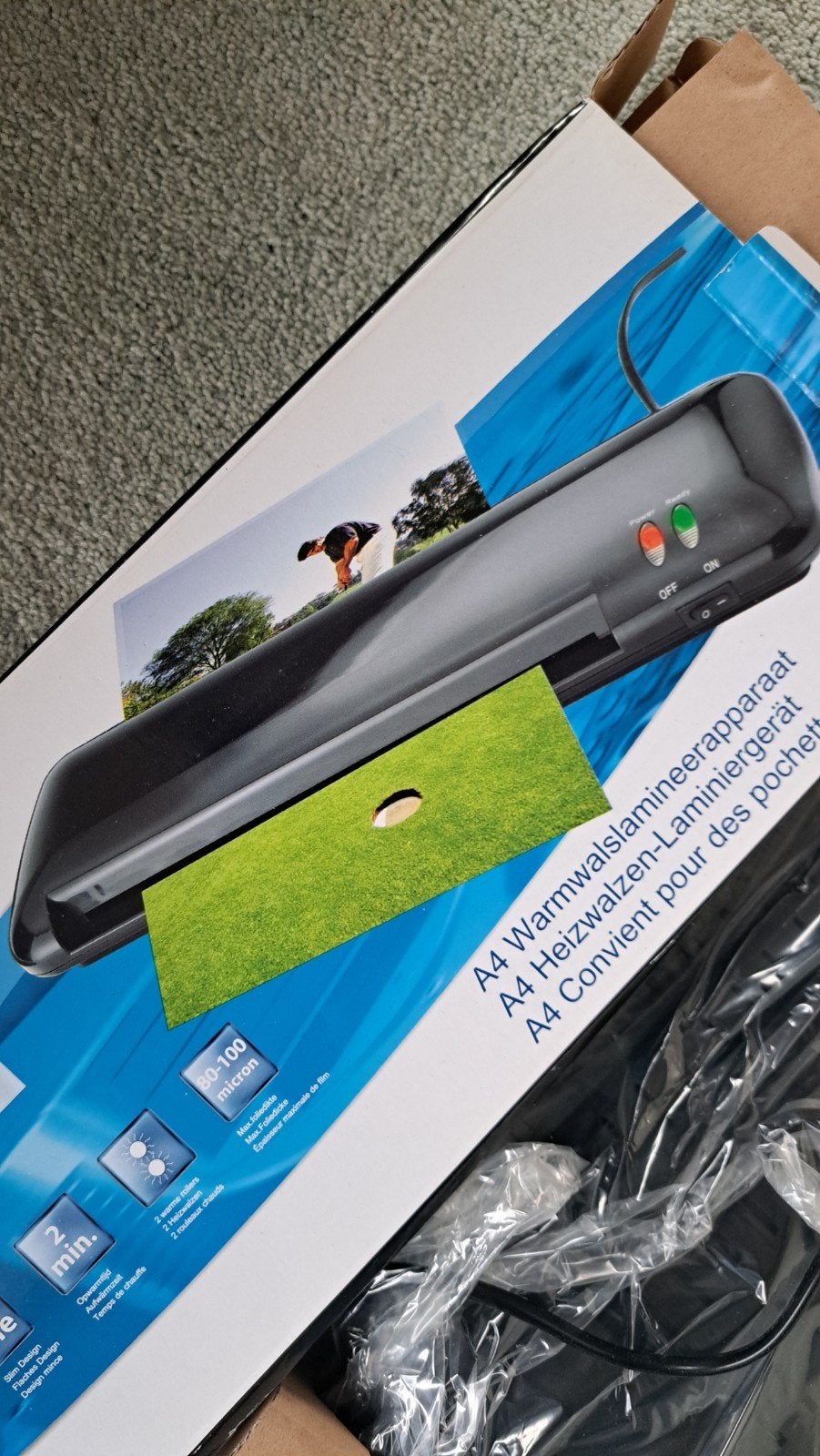 lamineerapparaat - Nieuw in verpakking, Ophalen of Verzenden