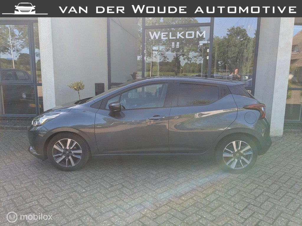 Nissan Micra 0.9 IG-T Full Led Ecc Etc, Auto's, Nissan, Bedrijf, Te koop, Micra, 360° camera, ABS, Achteruitrijcamera, Airbags