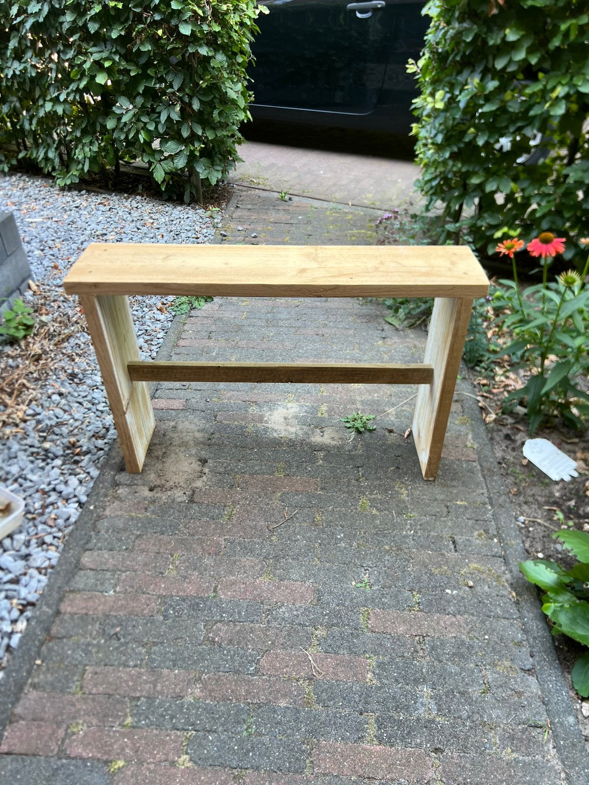 Tuinbankje steigerhout, Ophalen, Nieuw, Hout