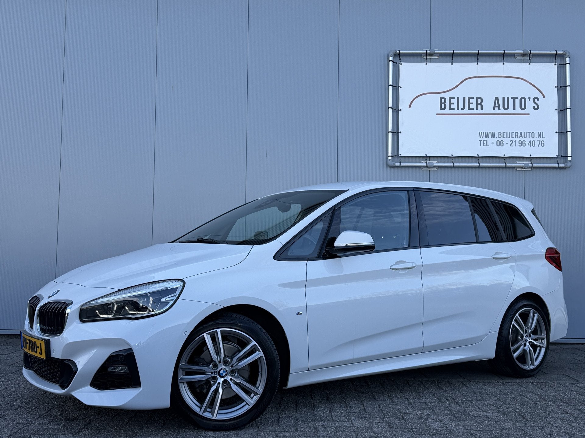 BMW 2 Serie Gran Tourer 218i High Executive Edition Automaat, Auto's, Gebruikt, Euro 6, 2-Serie Gran Tourer, Wit