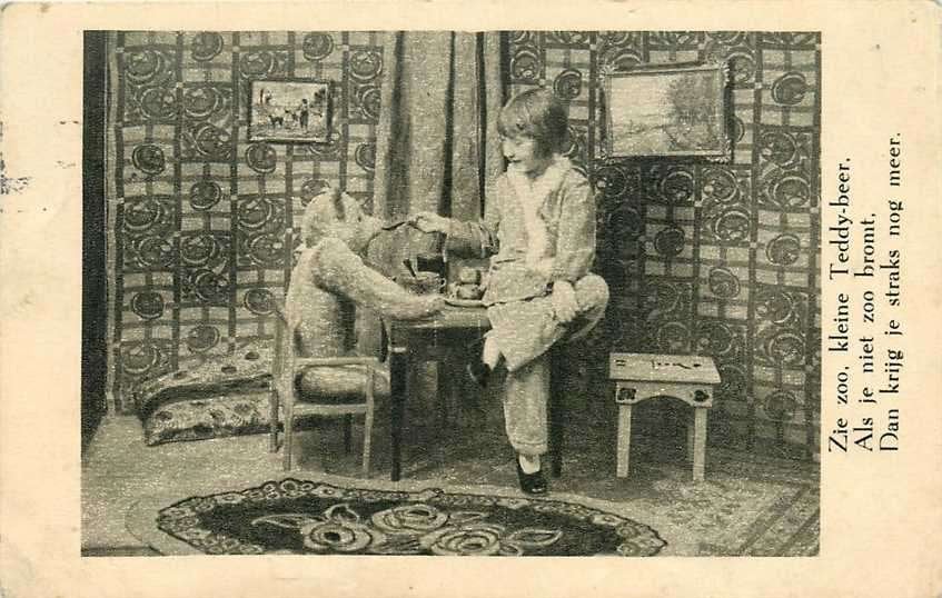 300-355-039 Teddy Beer, Verzenden, Voor 1920, Noord-Holland