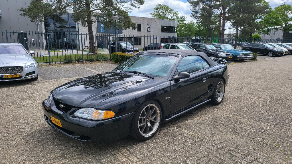 Ford Mustang GT 4.6 V8 Cabrio (1996) Handgeschakeld | UNIEK, Auto's, Ford, Particulier, Mustang, Bluetooth, Elektrische buitenspiegels