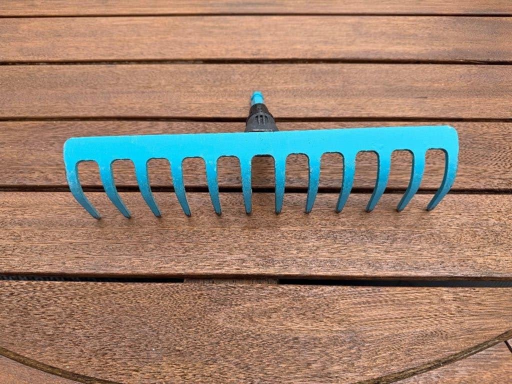 🔺Gardena opzetstuk hark 30cm, Ophalen of Verzenden, Gebruikt, Hark, Gardena