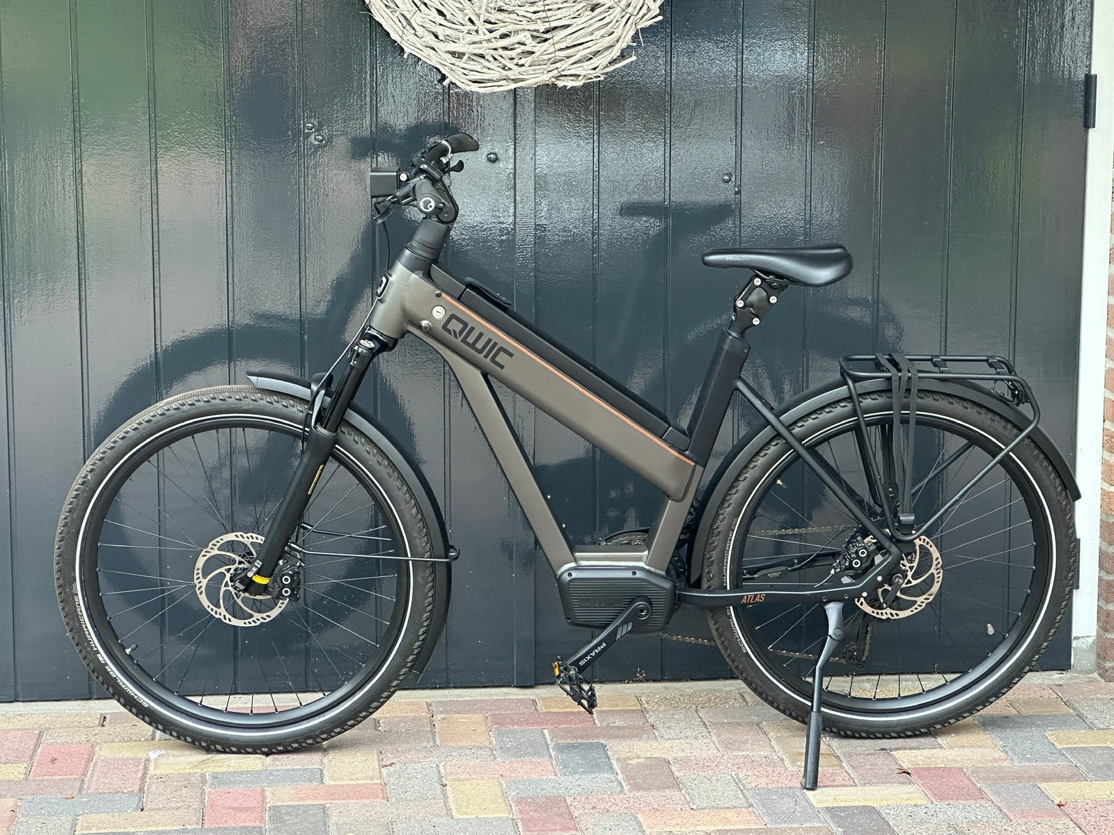 QWIC Atlas Track – 2024 – 522 Wh – slechts 2 km!, Fietsen en Brommers, Ophalen, Qwic, Nieuw, 51 tot 55 cm