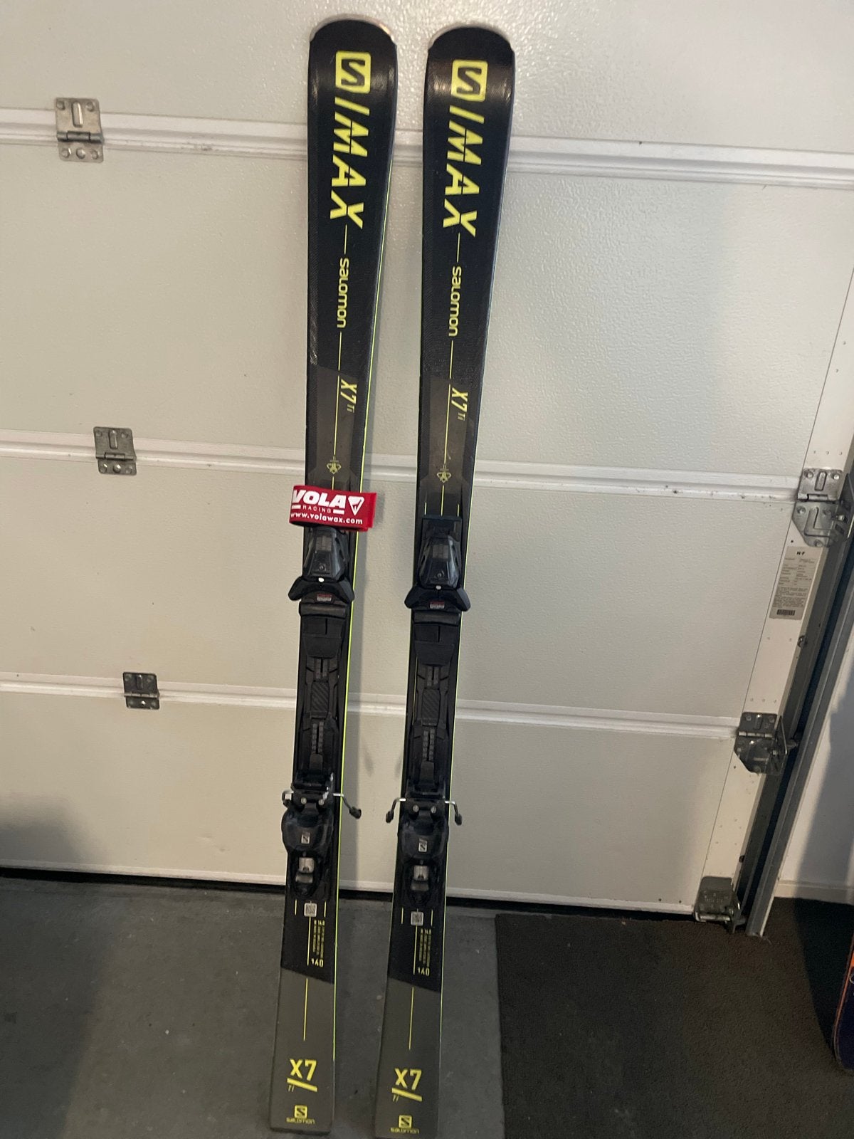 Salomon S/MAX X7 Ski's 160cm - Gewaxt en Geslepen, Sport en Fitness, 160 tot 180 cm, Gebruikt, Carve, Skiën