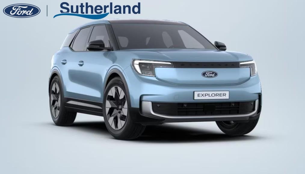 Ford Explorer Premium Extended Range RWD 77 kWh 286pk | Pano, Auto's, Ford, Automaat, Achterwielaandrijving, Gebruikt, Zwart