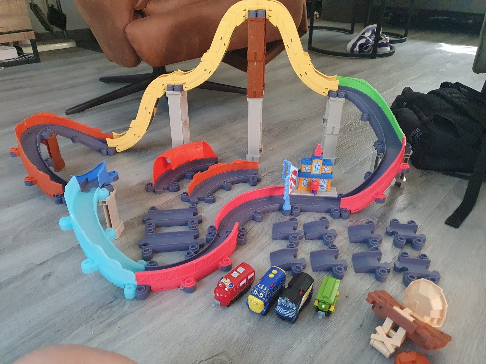 Chuggington treinbaan, Ophalen of Verzenden, Handmatig, Overige merken
