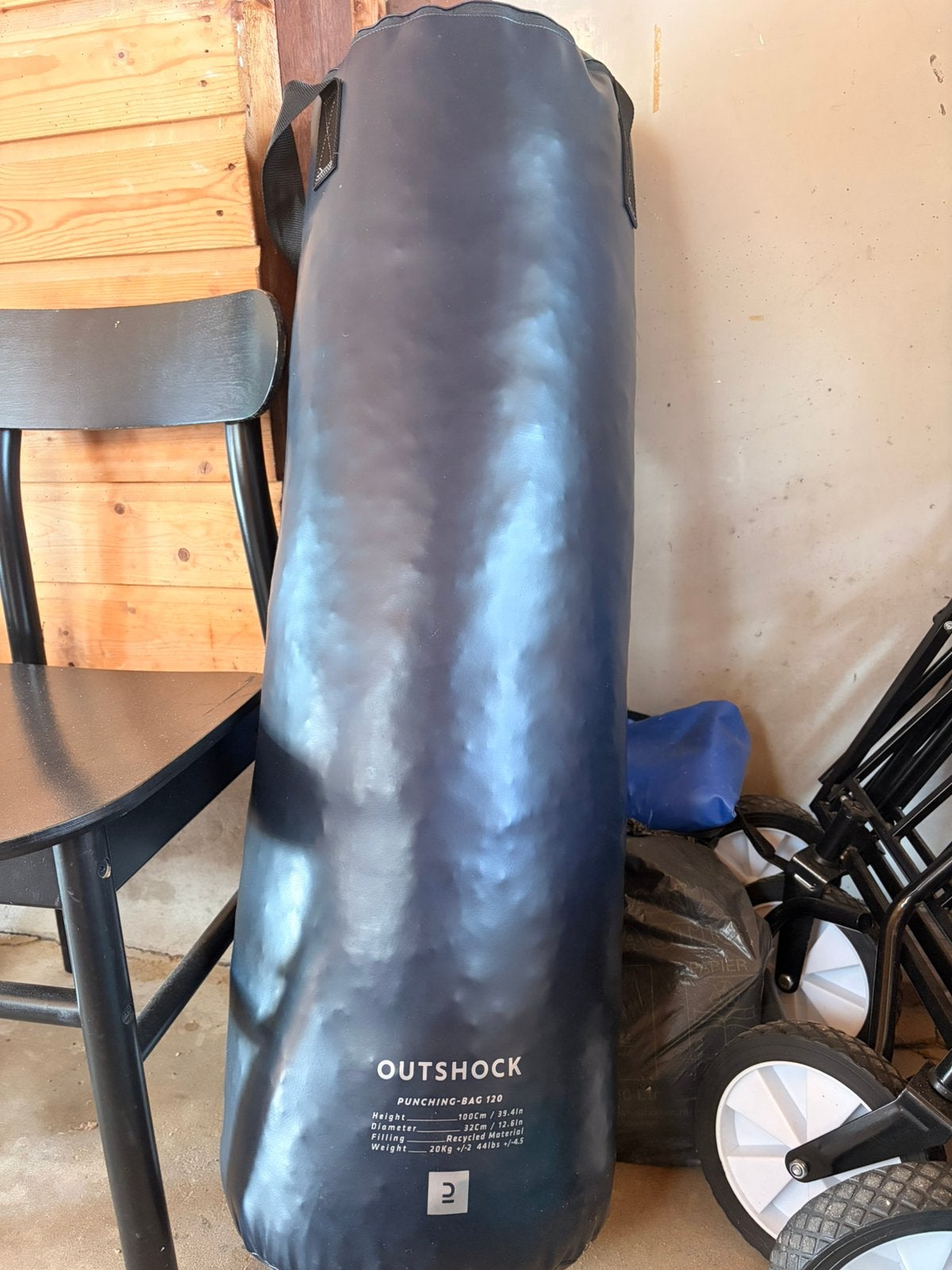 Bokszak 20 kg zgan!, Ophalen, Zo goed als nieuw