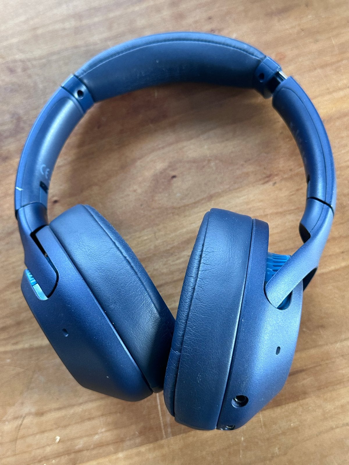 Sony WH-XB900N koptelefoon blauw met noise cancelling., Gebruikt, Bluetooth, Ophalen of Verzenden, Blauw