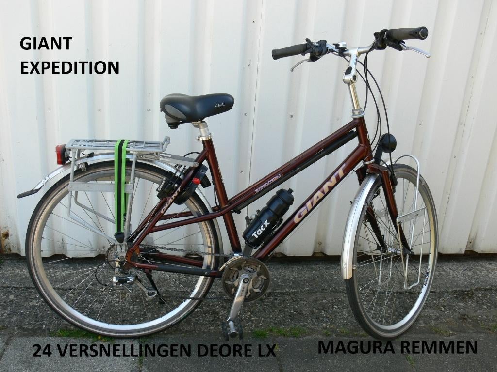 GIANT EXPEDITION, Fietsen en Brommers, Fietsen | Dames | Sportfietsen en Toerfietsen, Zo goed als nieuw, Giant, Meer dan 20 versnellingen