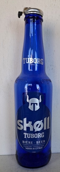 Tuborg Skøll Bière Beer Fles leeg, Ophalen of Verzenden, Gebruikt, Flesje(s), Overige merken