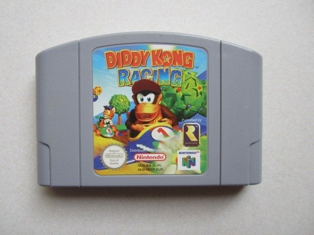 Diddy Kong Racing N64 Nintendo 64, Spelcomputers en Games, Racen en Vliegen, Ophalen of Verzenden, Zo goed als nieuw, 3 spelers of meer