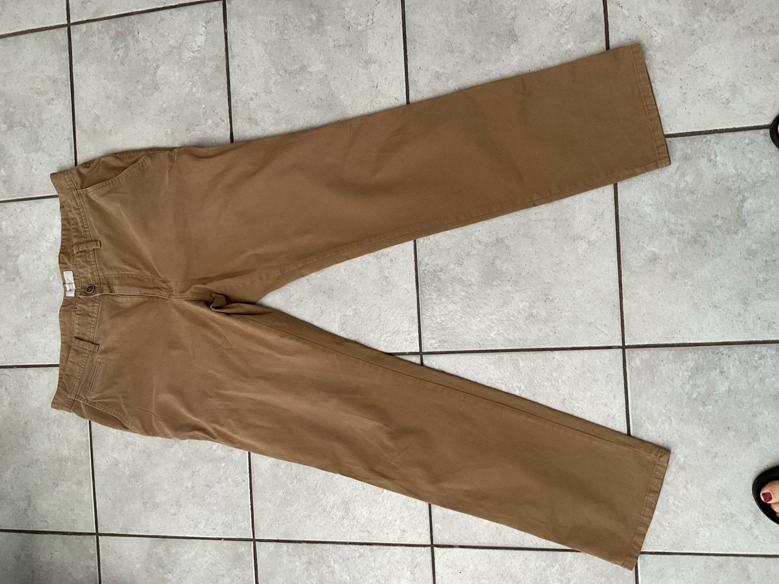 Bekley's Edition Chino Broek Maat 54, Beenlengte 85 cm Oker, Ophalen of Verzenden, Gedragen, Maat 52/54 (L), Bruin