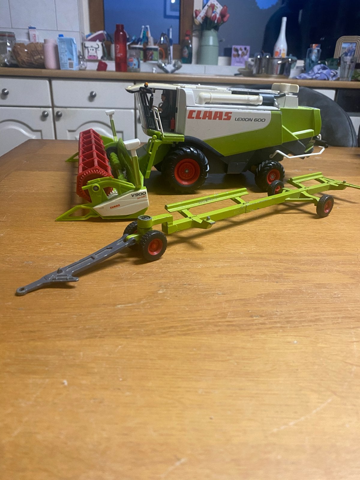 Claas Lexion 600 Maaidorser Speelgoedmodel, Ophalen of Verzenden, Gebruikt
