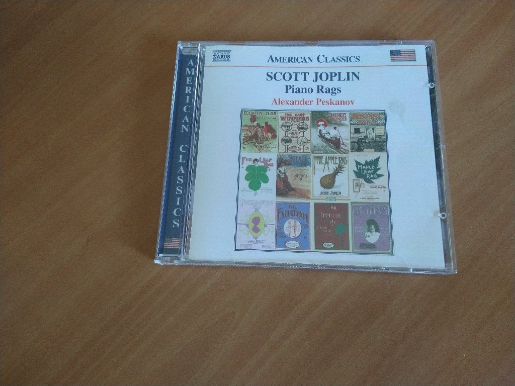 CD Scott Joplin. Piano Rags, Ophalen of Verzenden, Classicisme, Zo goed als nieuw, Kamermuziek
