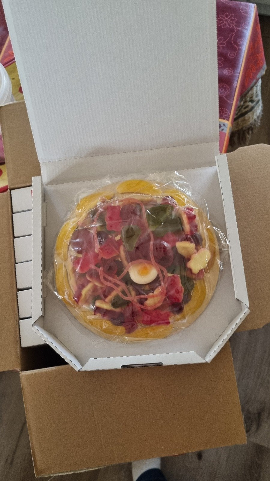 piza snoep, Ophalen of Verzenden