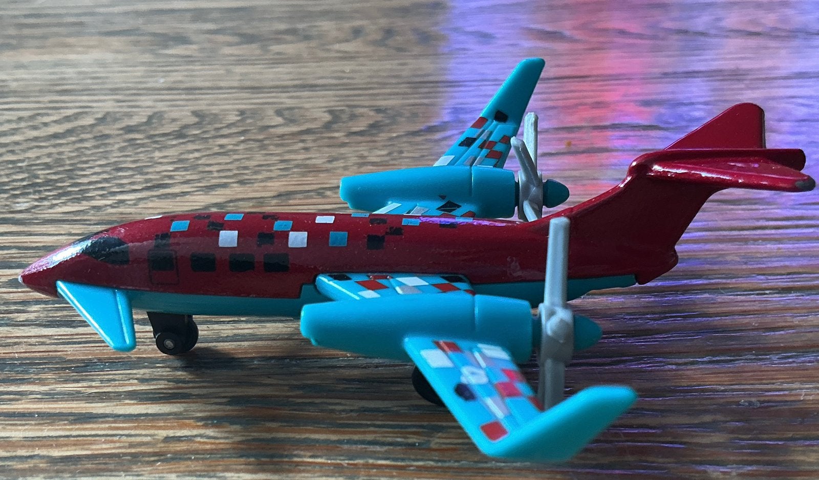 Matchbox Sky Busters Pusher Prop sb82 vliegtuig, Ophalen, Zo goed als nieuw