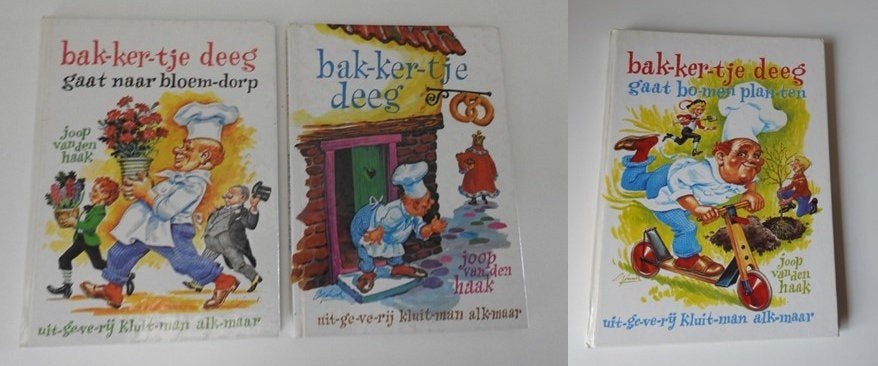 3 boekjes Bakkertje Deeg, Boeken, Gelezen, 5 of 6 jaar, Fictie algemeen, Verzenden
