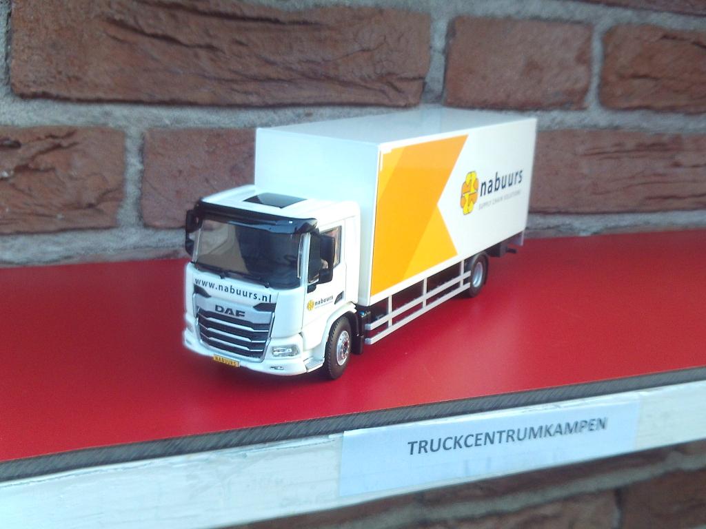 WSI  Daf  XD  DL  4 x 2  Riged  Box  Truck  van  Nabuurs., Ophalen of Verzenden, Nieuw, Bus of Vrachtwagen, Wsi