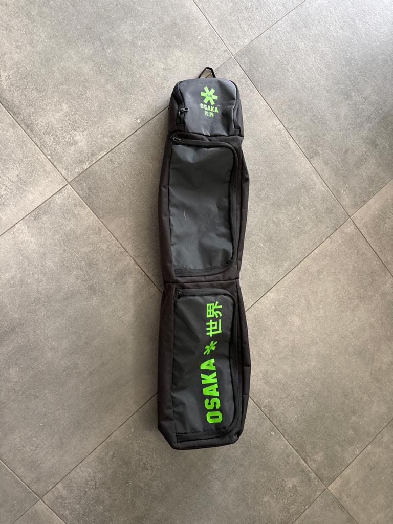 Osaka hockeytas - Zwart met groen logo, Ophalen of Verzenden, Gebruikt, Tas