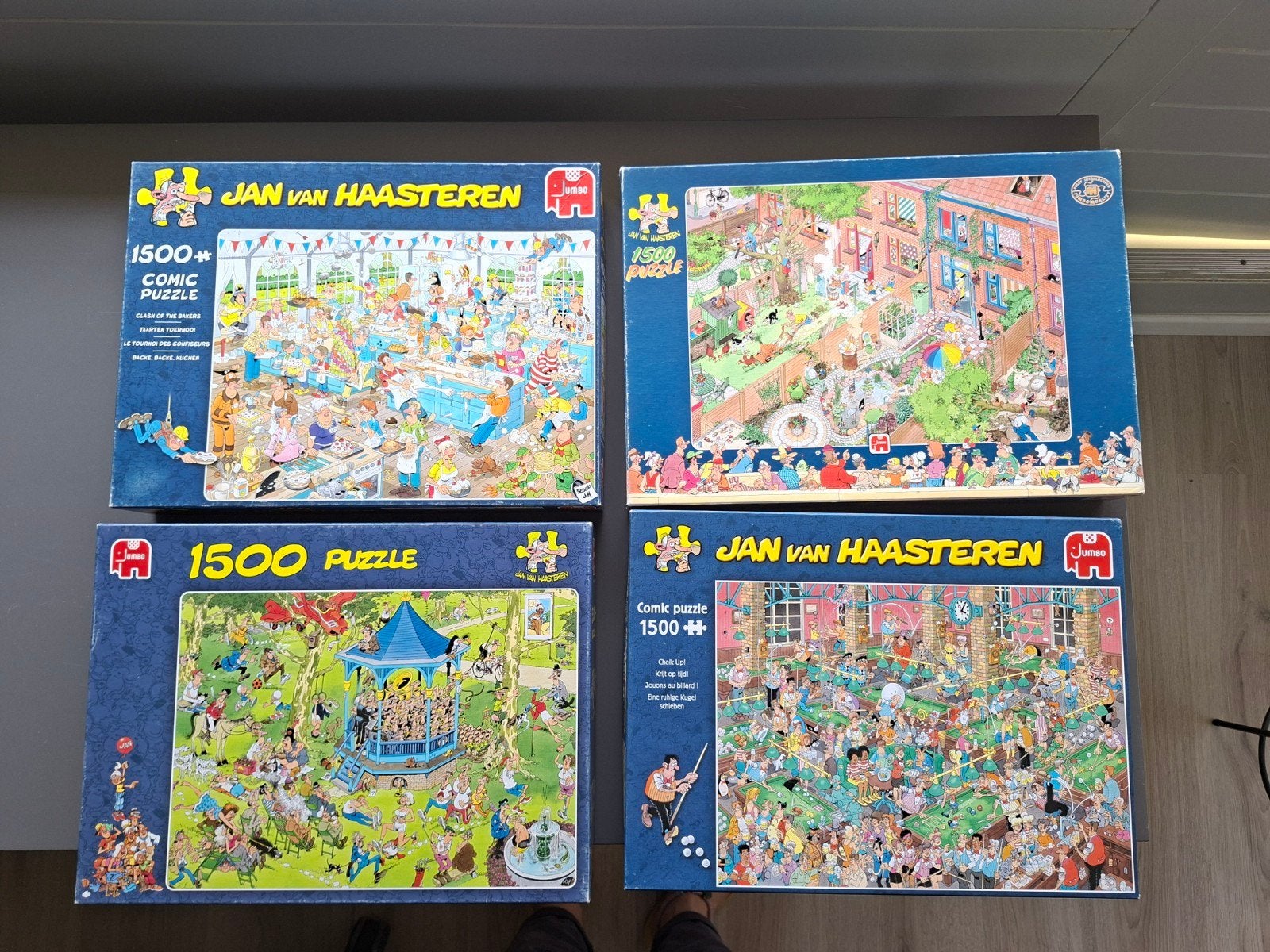 Jan van Haasteren RUILEN, Hobby en Vrije tijd, Denksport en Puzzels, Ophalen of Verzenden, Meer dan 1500 stukjes, Gebruikt, Legpuzzel