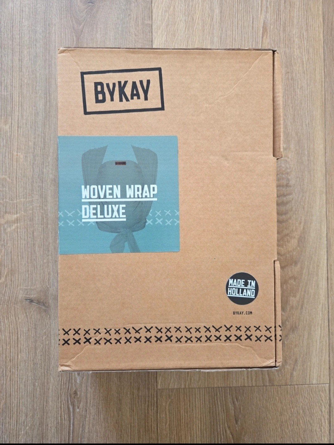 ByKay draagzak woven wrap deluxe, Overige merken, Draagdoek, Buik of Rug, Nieuw