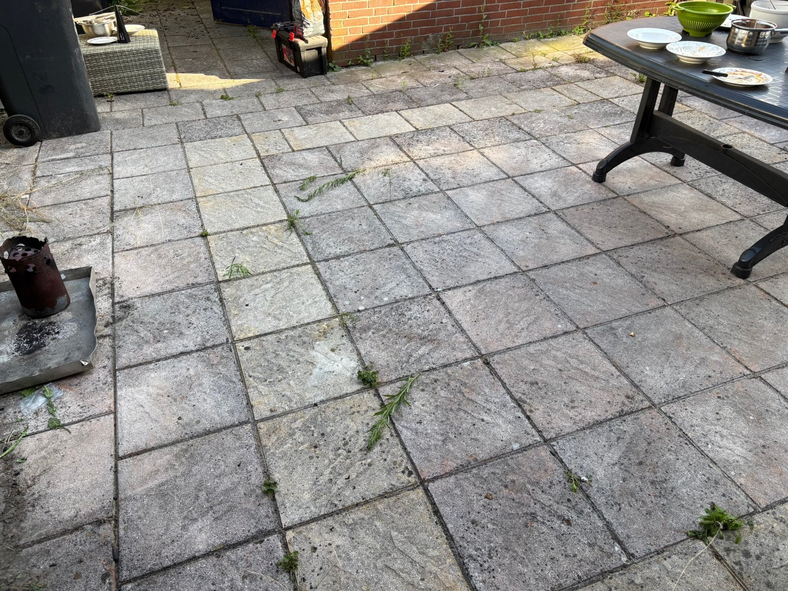 Terrastegels, Tuin en Terras, Tegels en Klinkers, Ophalen, Gebruikt, 10 m² of meer, Beton