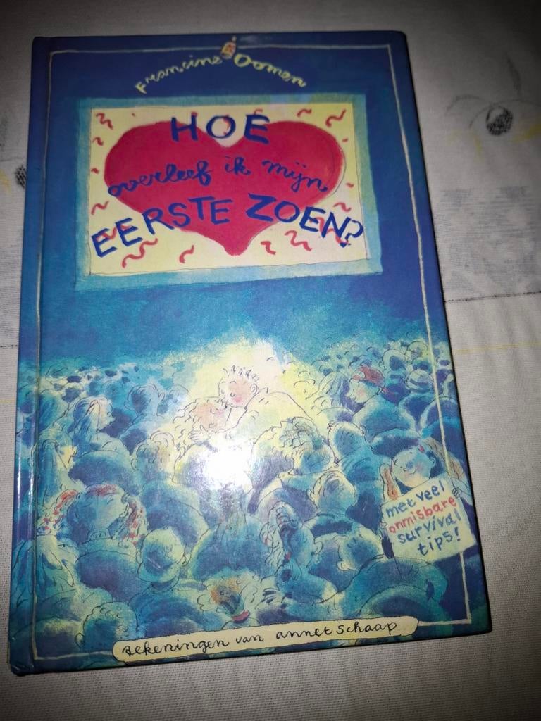 Francine Oomen - Hoe overleef ik mijn eerste zoen?, Boeken, Fictie algemeen, Francine Oomen, Ophalen of Verzenden, Zo goed als nieuw