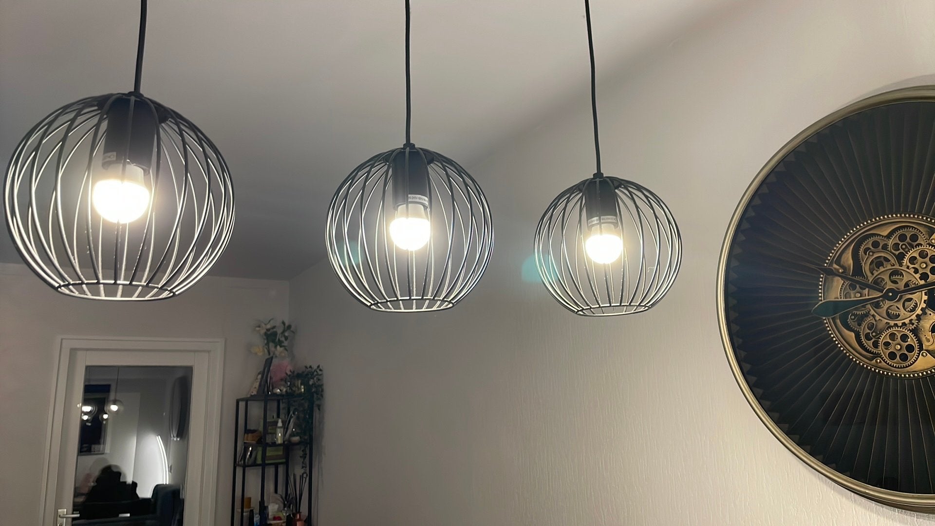 Hang lamp, Ophalen, Zo goed als nieuw, Minder dan 50 cm