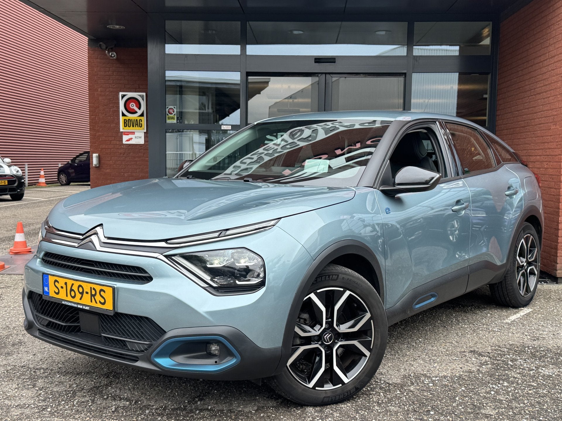 Citroën ë-C4 Feel Edition 50 kWh // 90% SOH // HEAD UP DIS, Dealer onderhouden, 136 pk, Gebruikt, Blauw