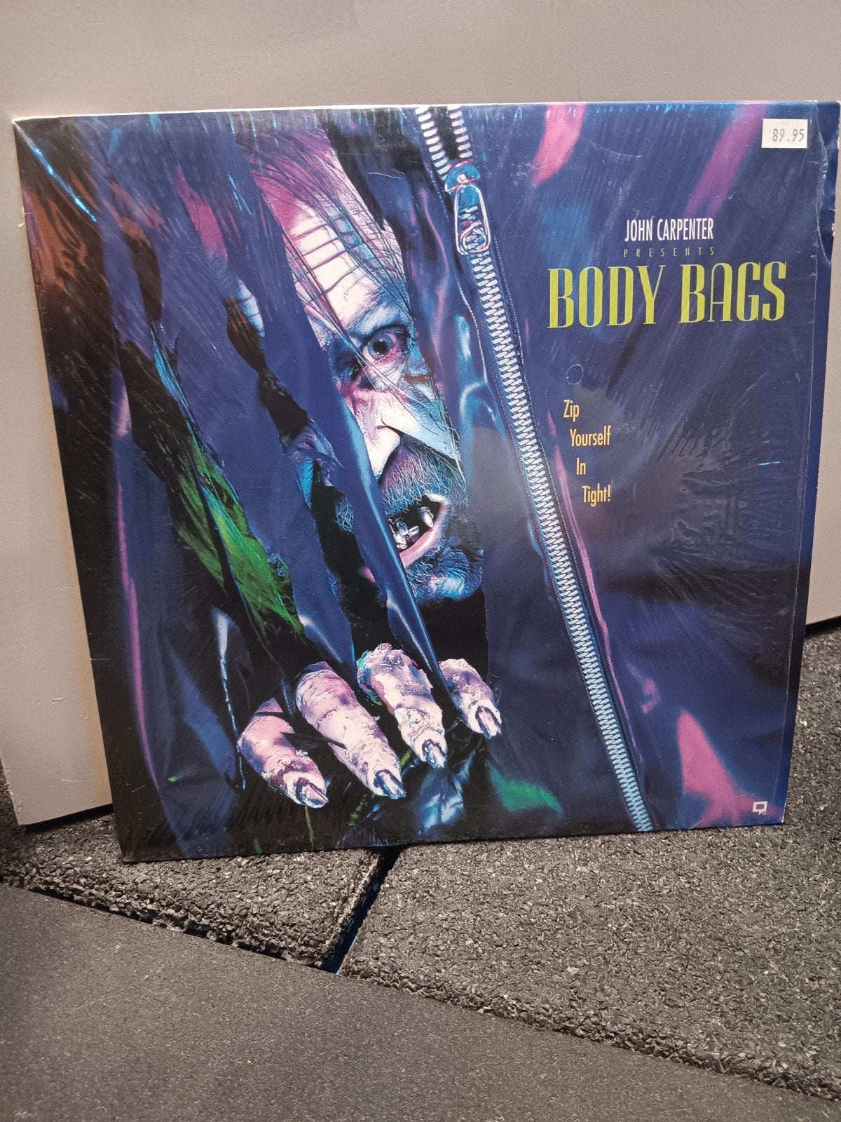 laserdisc body bags John Carpenter nieuw horror, Cd's en Dvd's, Dvd's | Horror, Alle leeftijden, Ophalen of Verzenden, Zo goed als nieuw