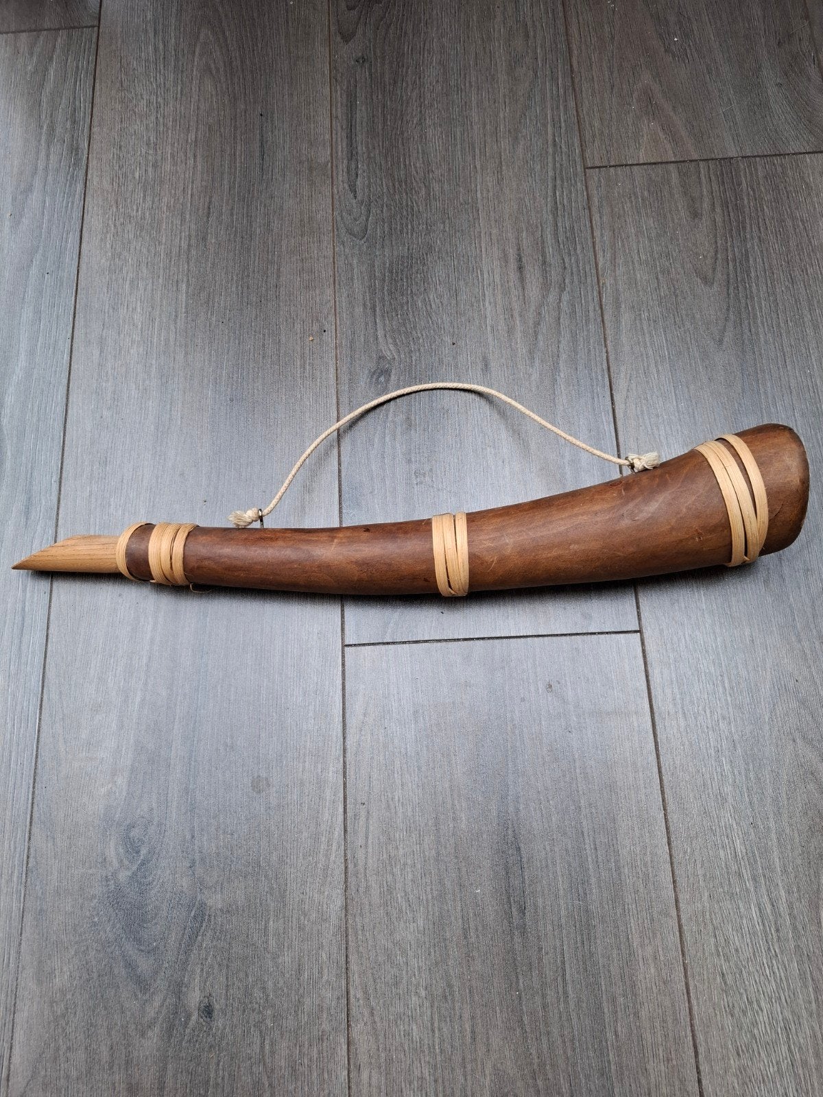Midwinterhoorn,  50 cm lang, Muziek en Instrumenten, Blaasinstrumenten | Hoorns, Ophalen, Gebruikt