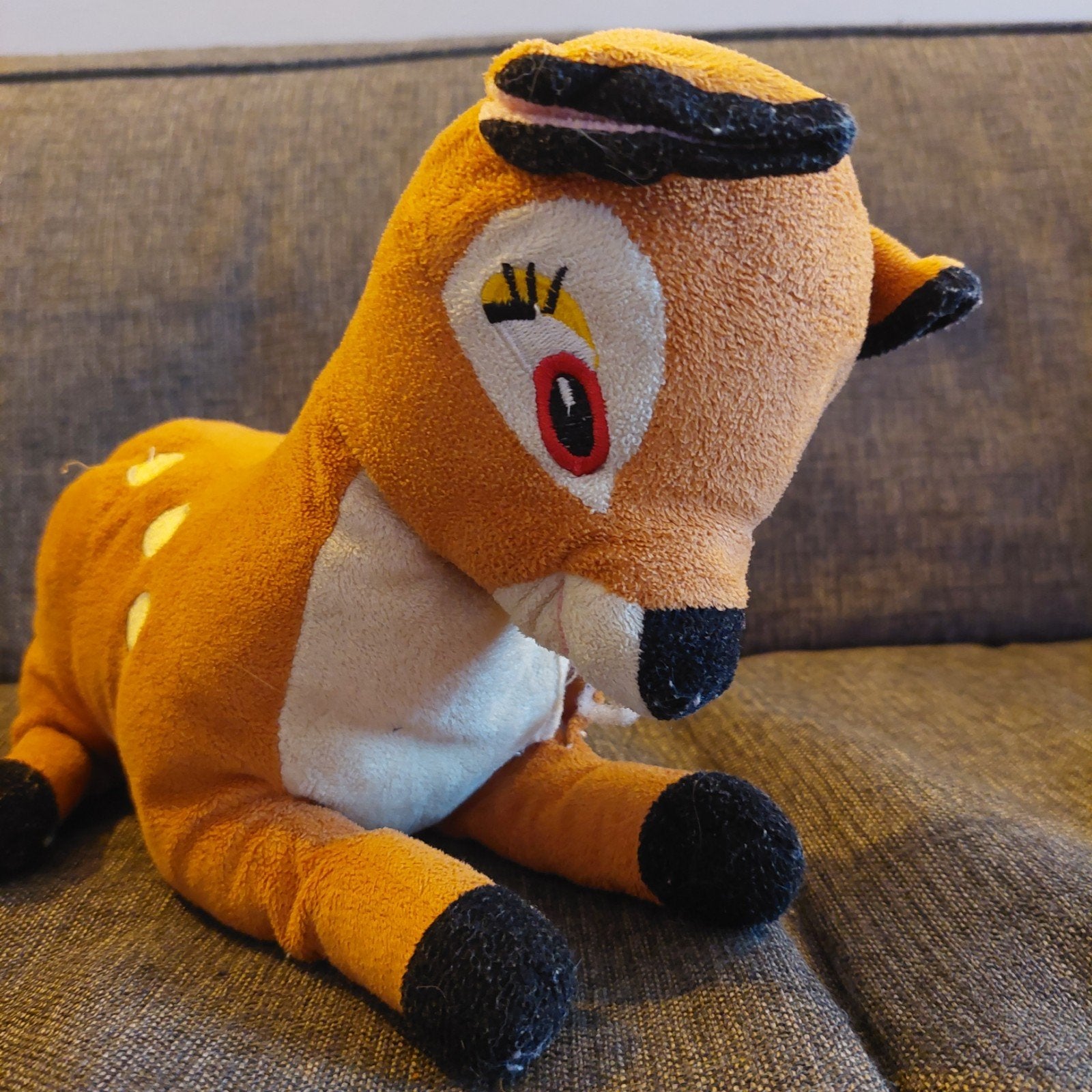 Bambi Knuffel, Gebruikt, Overige typen, Ophalen of Verzenden, Middelgroot (20 tot 80 cm)