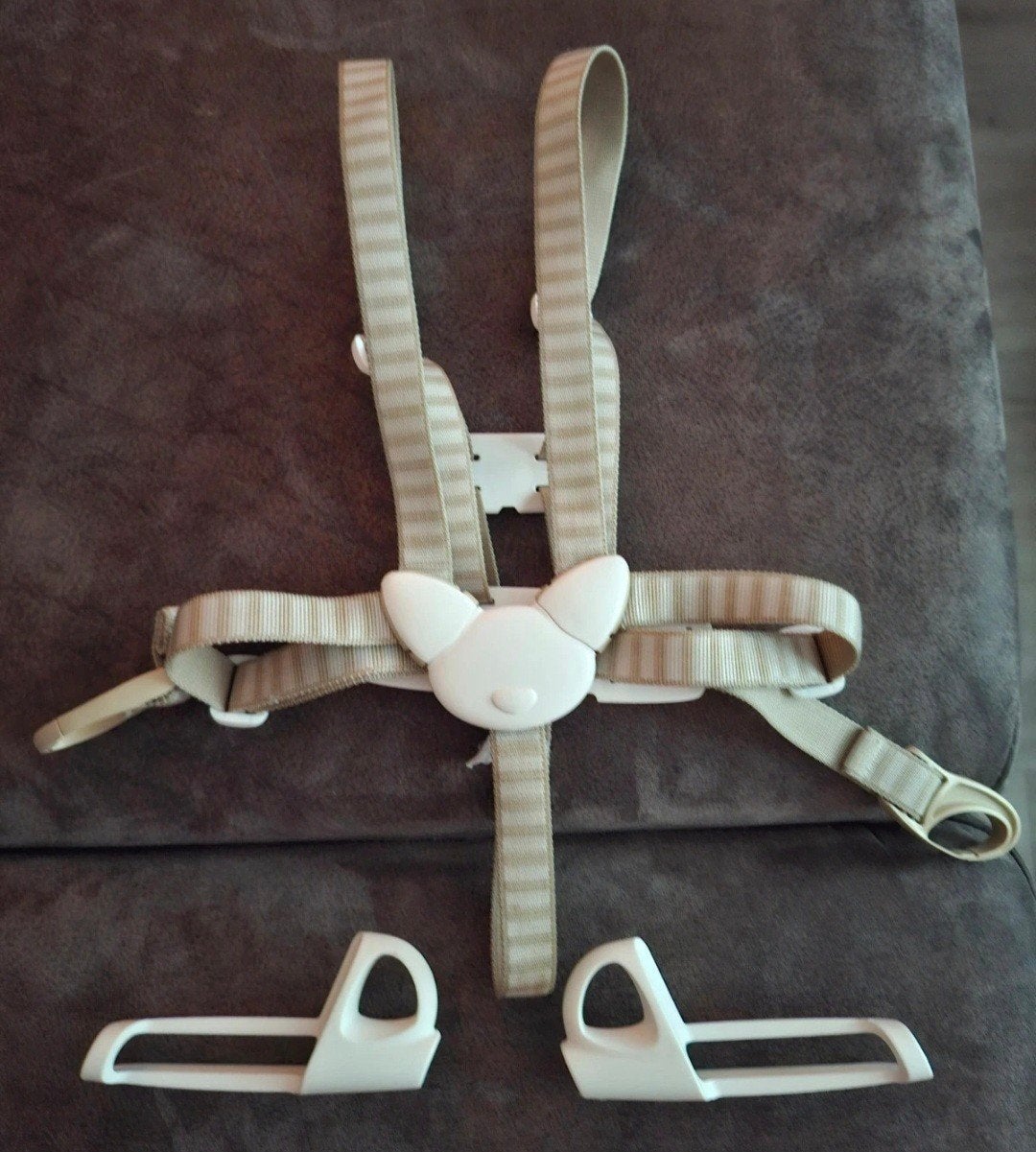 stokke harness/ tuigje tripp trapp kinderstoel, Kinderen en Baby's, Ophalen of Verzenden, Zo goed als nieuw, Meegroeistoel