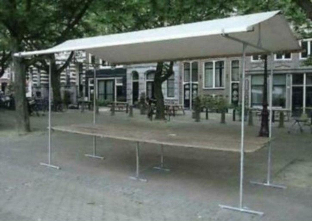 Verkoop marktkramen van 4 meter breed in nette staat, n, Ophalen of Verzenden, Versiering