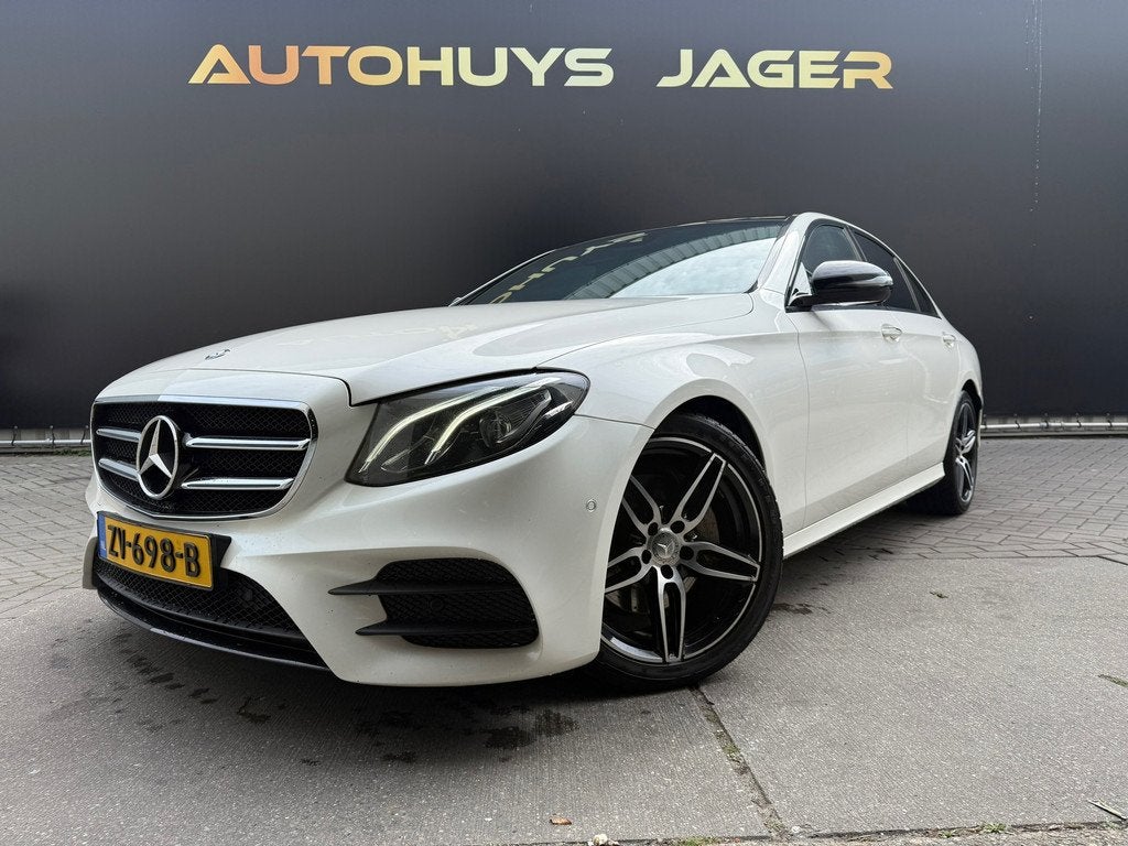 Mercedes-Benz E-klasse 220 d Prestige Plus Pano Burmester Vi, Auto's, Mercedes-Benz, Bedrijf, Te koop, E-Klasse, 360° camera, ABS