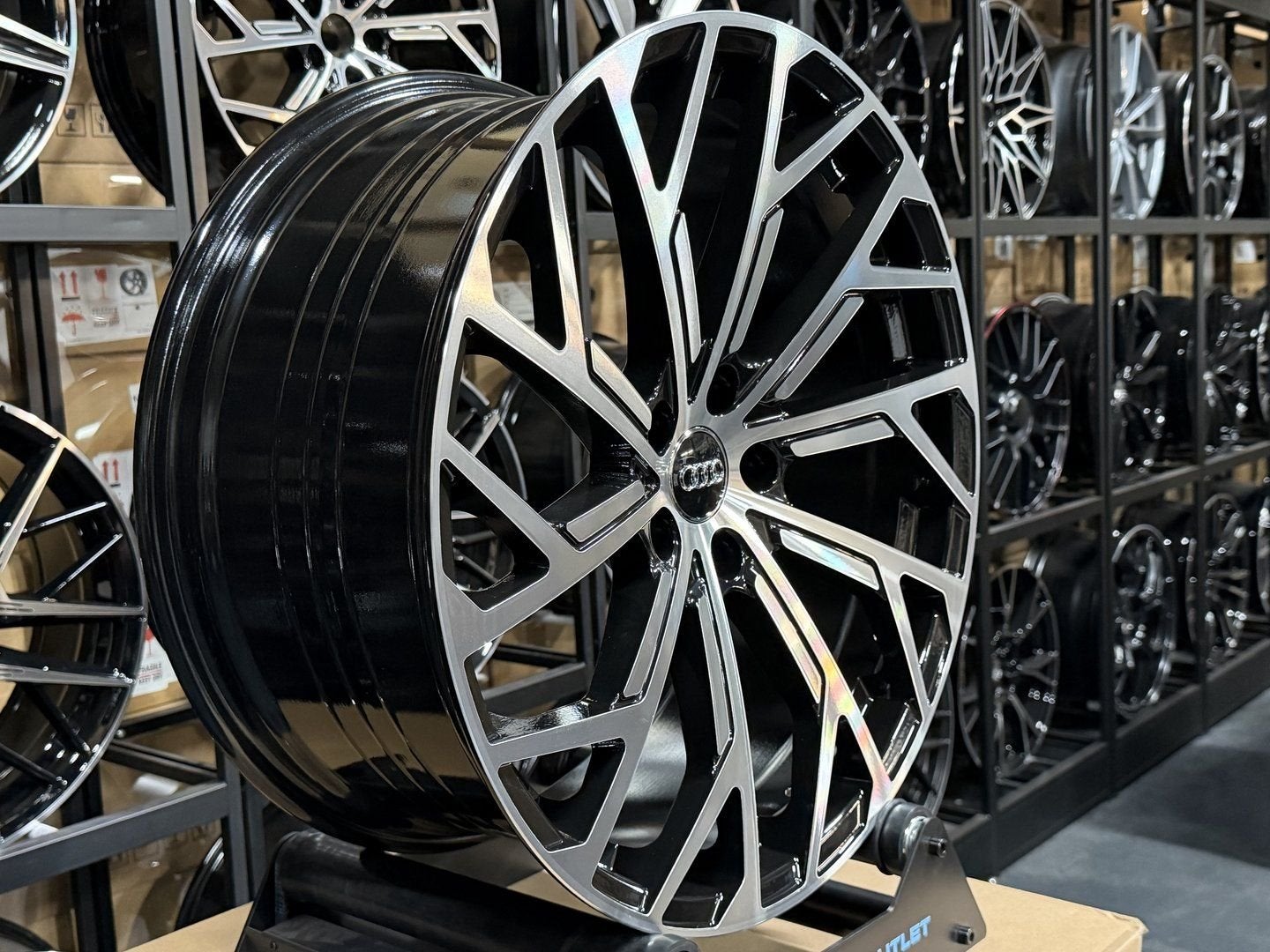 20 inch Audi S look velgen A4 A5 A6 A7 A8 Q3 Q5 Q7 8 RS5 RS6, Auto-onderdelen, Velg(en), -, -, Nieuw