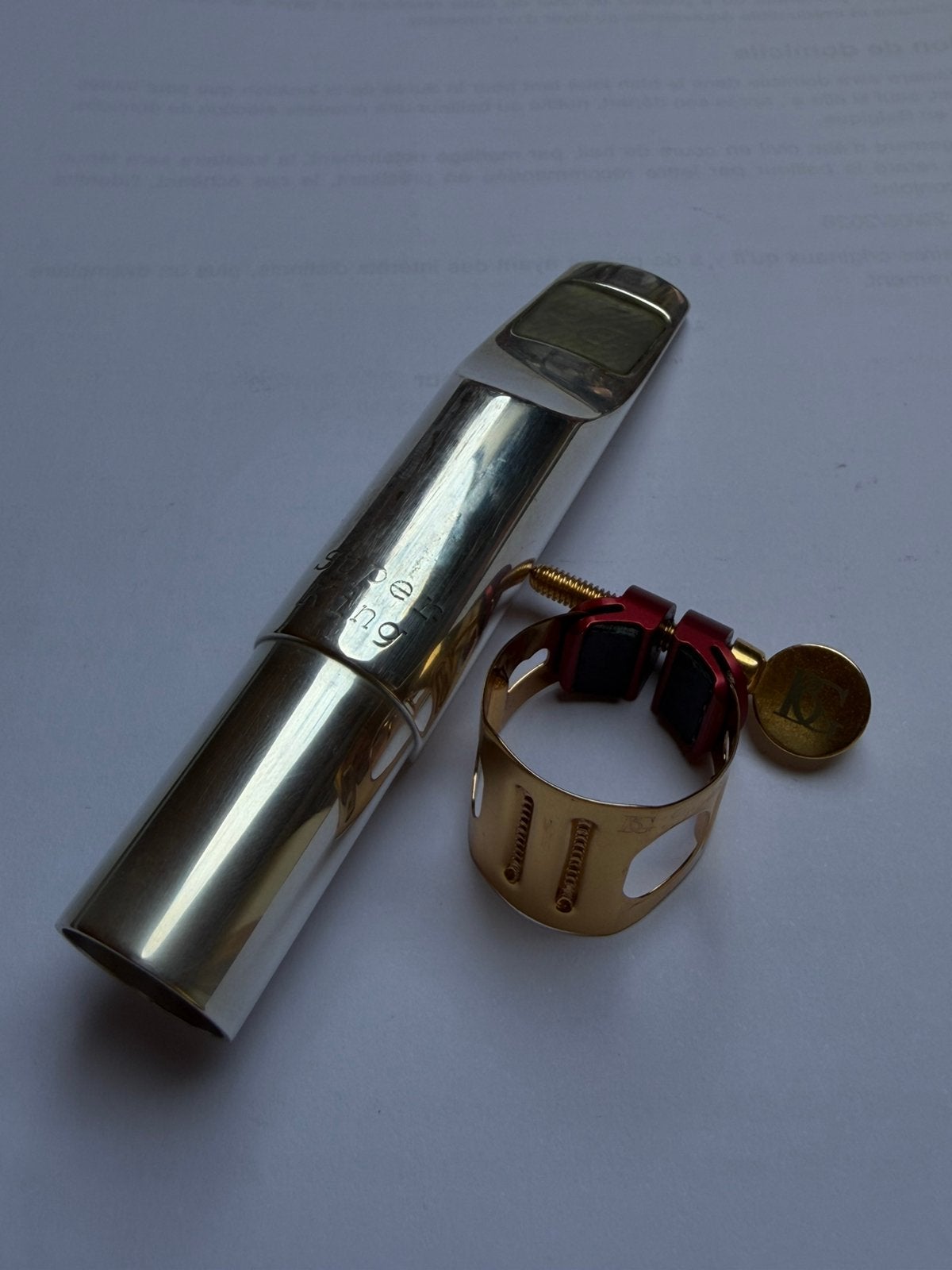 Guardala Super King mondstuk voor tenorsaxofoon, Ophalen of Verzenden, Zo goed als nieuw, Tenor