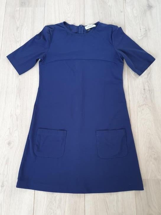 LaDress donkerblauw jurkje, Ophalen of Verzenden, Zo goed als nieuw, Meisje, Jurk of Rok