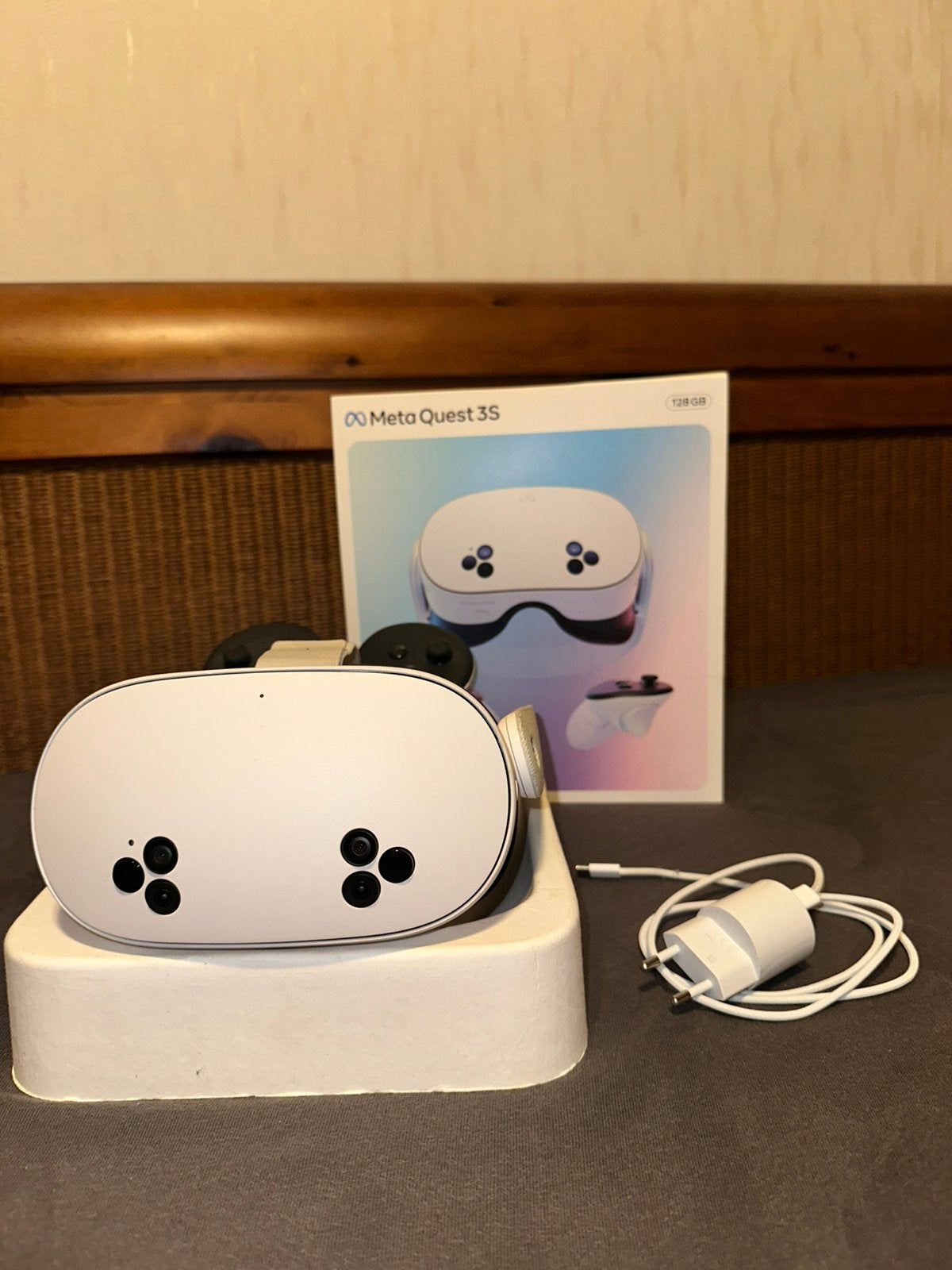 Metaquest 3S VR Headset 128 gb, Ophalen of Verzenden, Zo goed als nieuw, VR-bril, Overige platformen