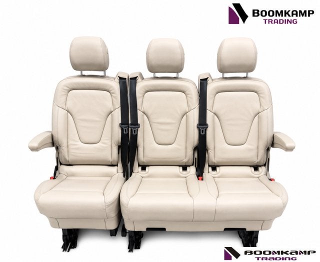 Mercedes-Benz V-klasse achterbank / bank nappa beige leder