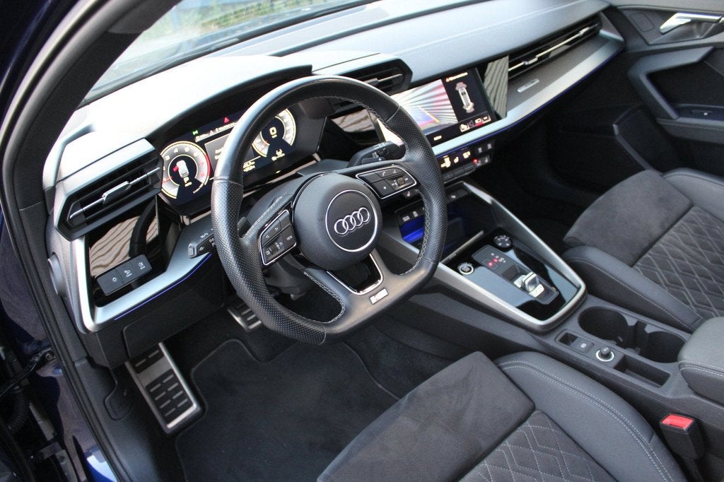 Audi A3 Sportback 35 TFSI 3x S-line| Panoramadak | B&O | Mat, Auto's, Audi, 4 cilinders, 150 pk, Blauw, Origineel Nederlands