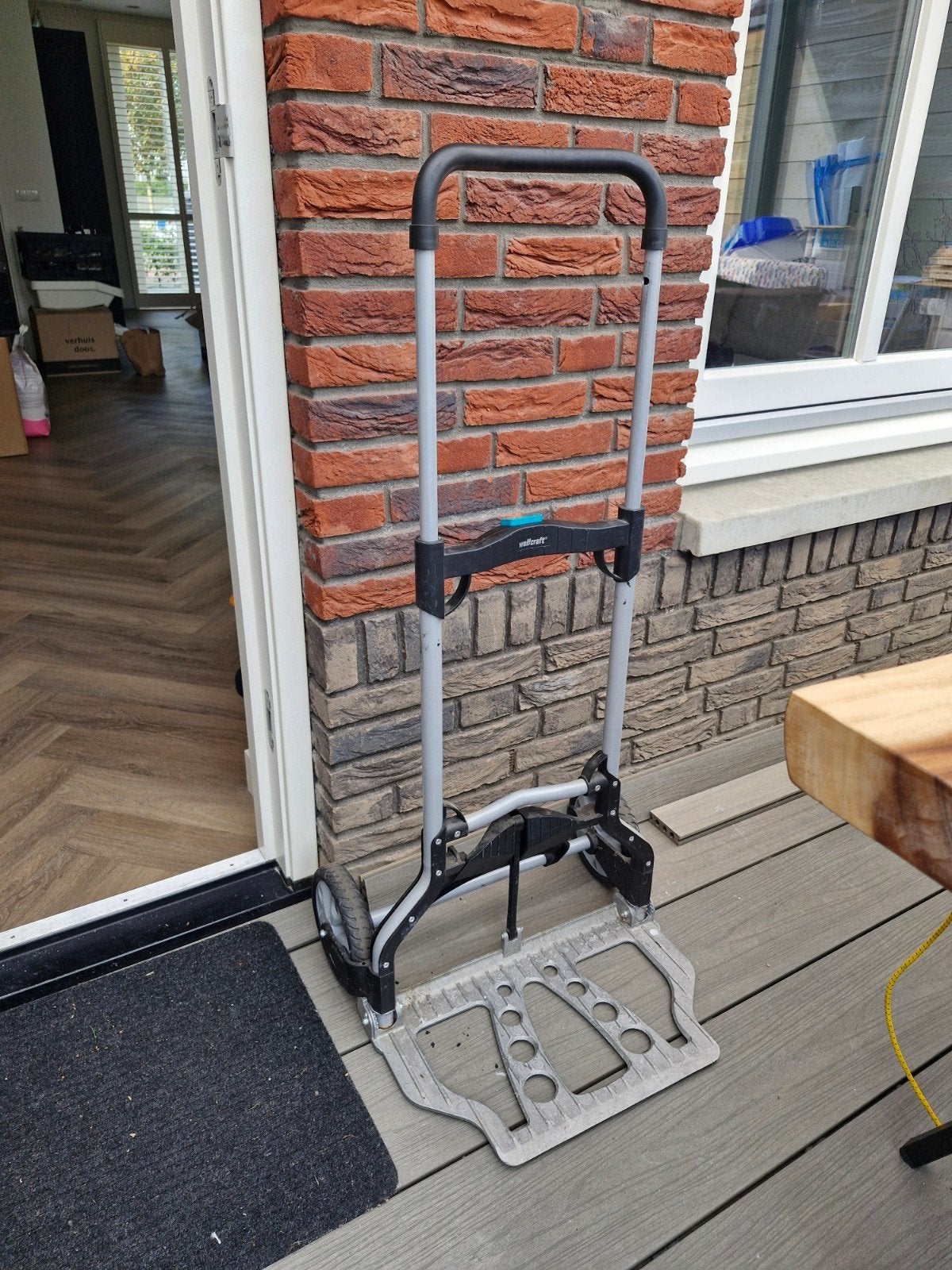 Wolfcraft opvouwbare steekwagen - Handig en compact, Doe-het-zelf en Verbouw, Ophalen, Gebruikt, Steekwagen