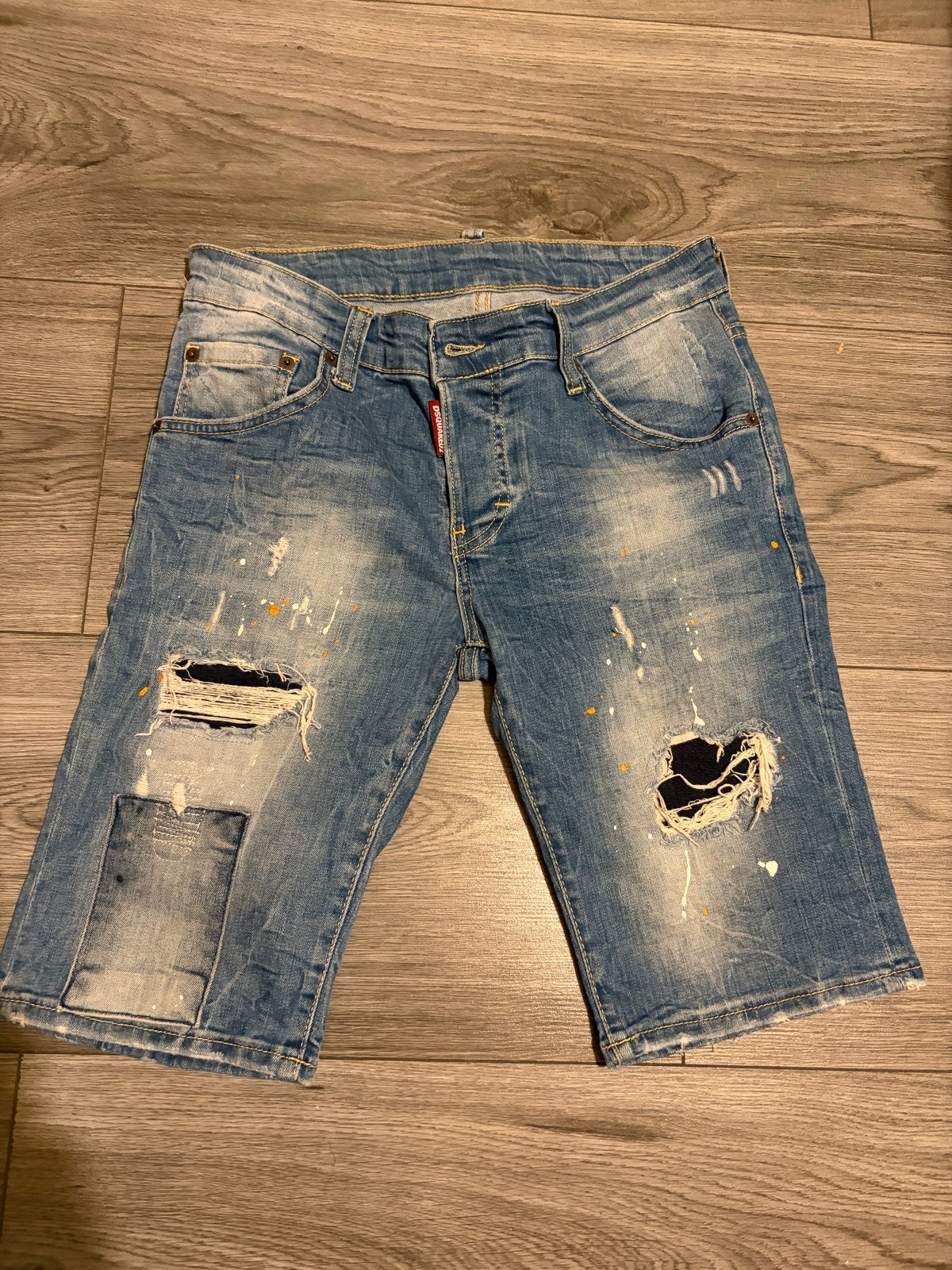 Dsquared2 Korte Jeans Maat 42 (valt als XS), Kort, Blauw, Ophalen of Verzenden, Maat 34 (XS) of kleiner